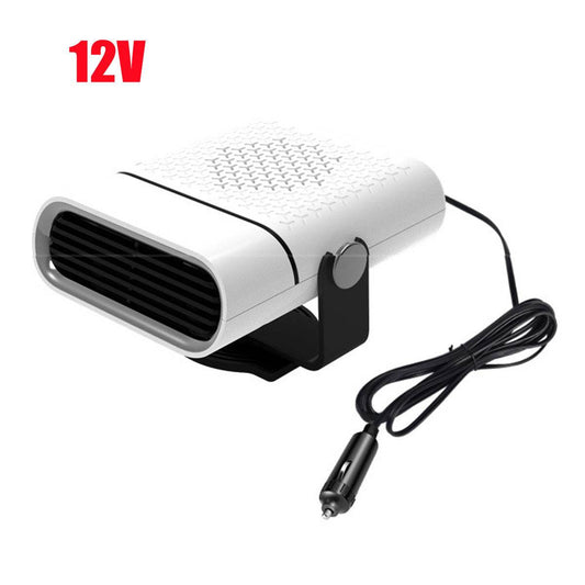 3-in-1 Plug-in Car Heater & Defogger, Cigarette Lighter Mini Heater - Autoxmatch
