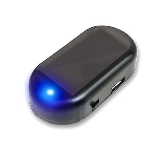 Car Solar Powered Fake Warning Security Light LED - Autoxmatch