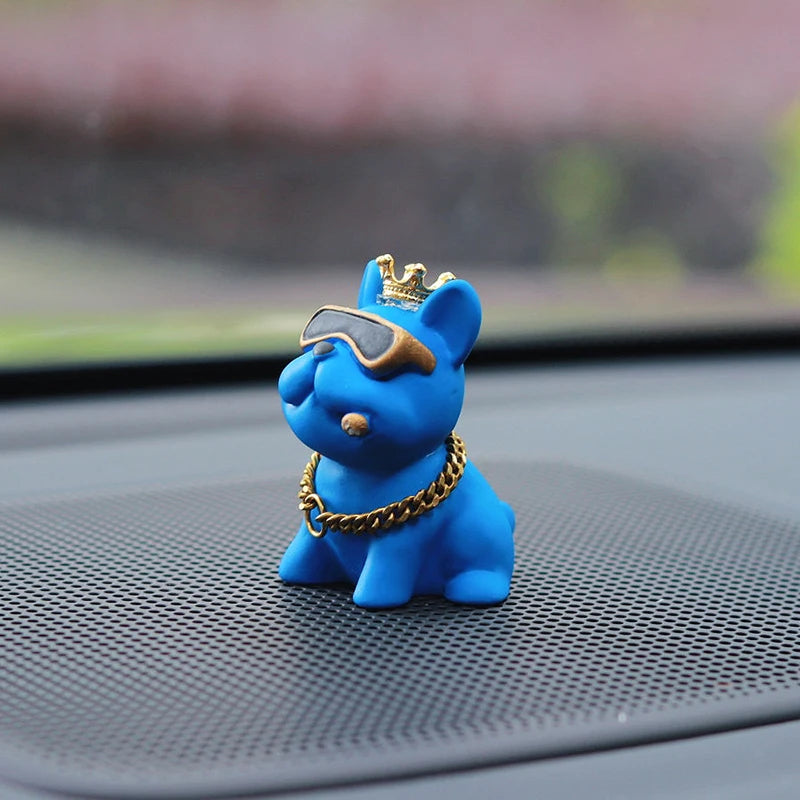 Trendy Resin Bully Dog Car Interior Decoration - Autoxmatch