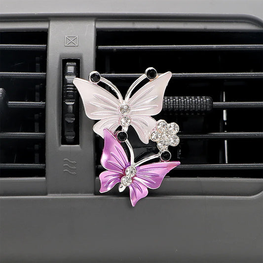 Air Freshener Butterfly Car-styling Car Perfume Natural Smell - Autoxmatch