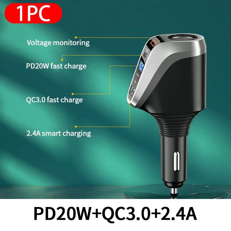 Quick Car Cigarette Lighter & Mobile Charger QC 3.0 - Autoxmatch