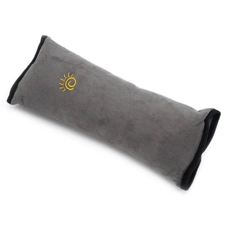 Gray Kids Car Seat Belt Pillow cushion