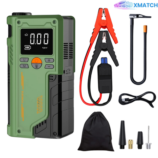 Green battery jump starter