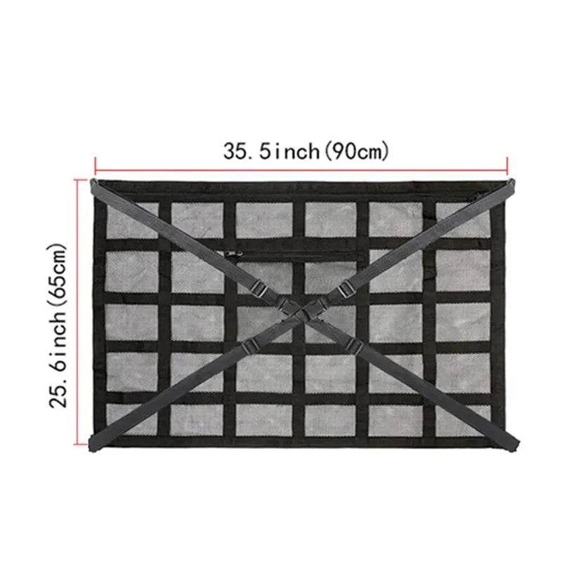 Car Roof Storage Bag Interior Cargo Net - Autoxmatch