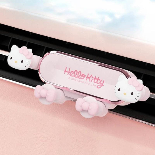 Hello Kitty Car Phone Holder Anti-Skidding Shockproof - Autoxmatch