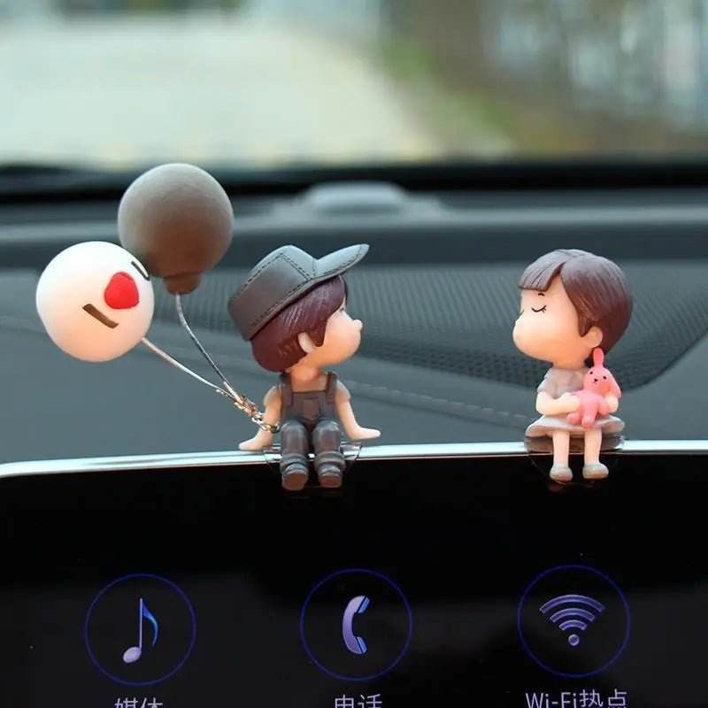 Romantic Figurines Valentine Couples Car Decoration - Autoxmatch