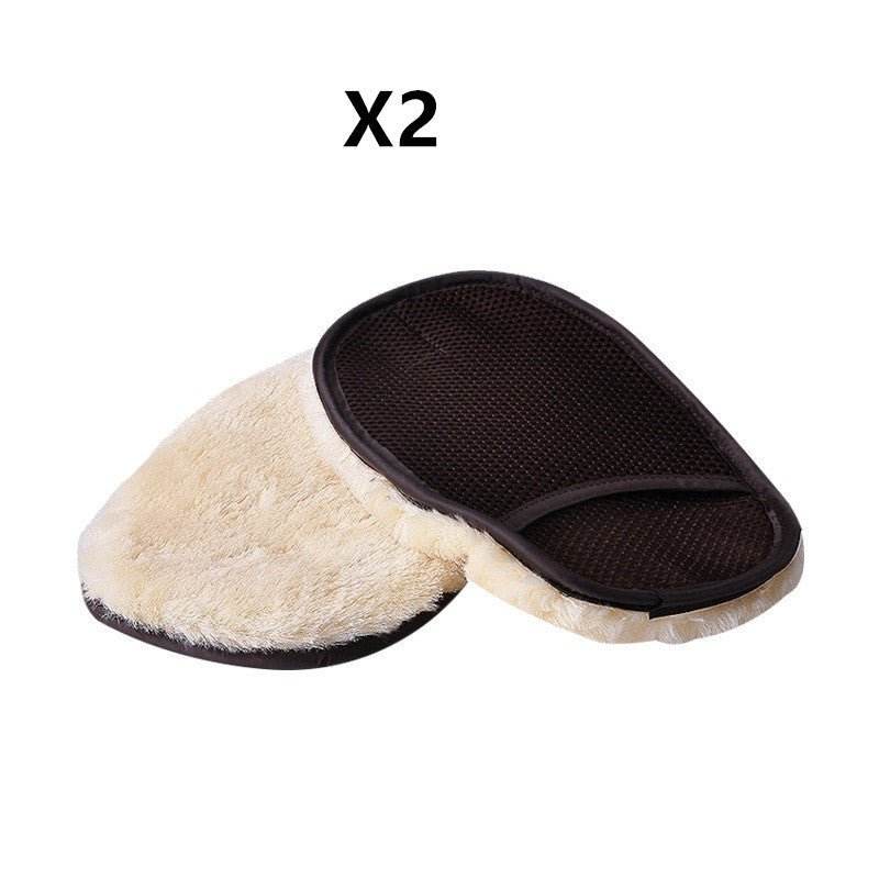 Soft Hair Wash Cleaning Gloves – Car & Motorcycle Care Cleaning Tools - Autoxmatch