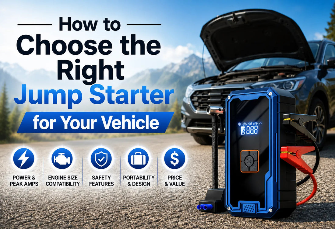Right Jump Starter for Your Car
