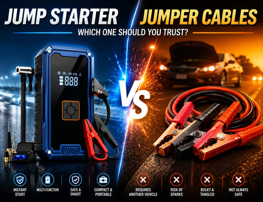 Jump Starter vs Jumper Cables
