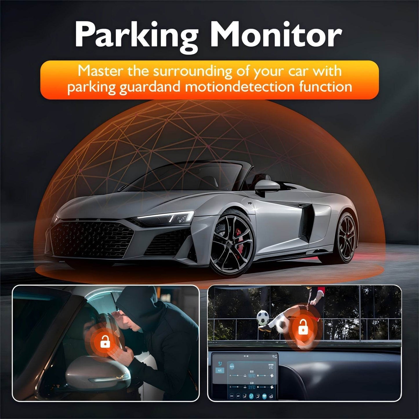 3-Channel 4K + 1080P Dashcam – Ultimate Driving Protection - Autoxmatch