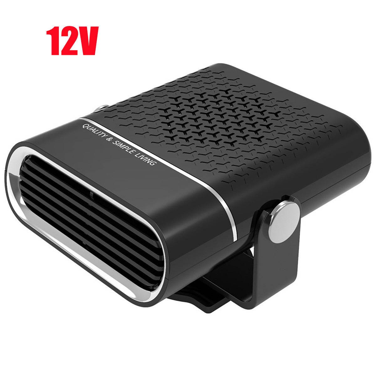 3-in-1 Plug-in Car Heater & Defogger, Cigarette Lighter Mini Heater - Autoxmatch