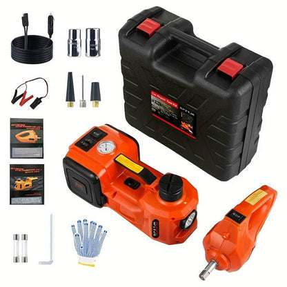 5 Ton Electric Car Jack Kit - 12V DC 3-In-1 Hydraulic Lift - Autoxmatch