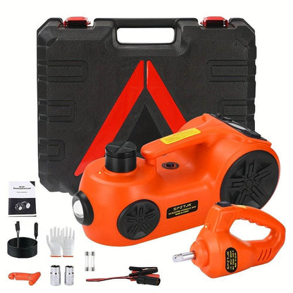 5 Ton Electric Car Jack Kit - 12V DC 3-In-1 Hydraulic Lift - Autoxmatch