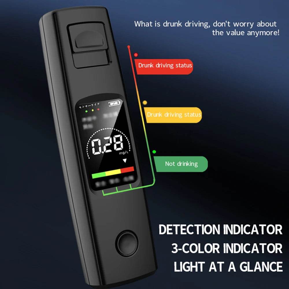 Digital Portable Alcohol Tester With LCD Display - Autoxmatch