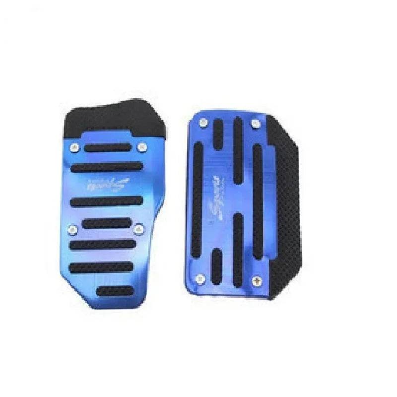 Aluminum Car non-slip Pedal Cover Set Automatic & Manual - Autoxmatch