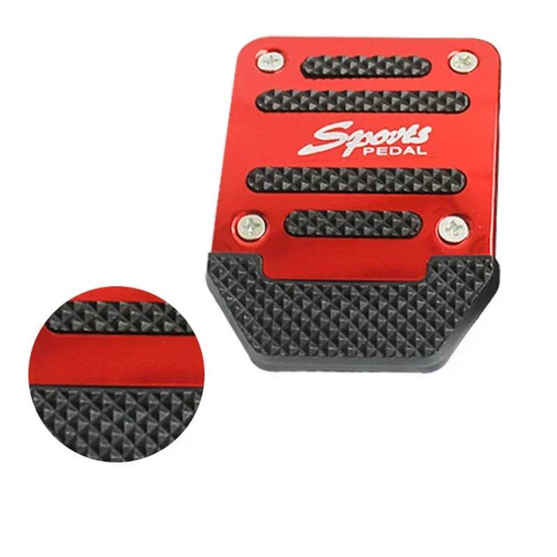 Aluminum Car non-slip Pedal Cover Set Automatic & Manual - Autoxmatch