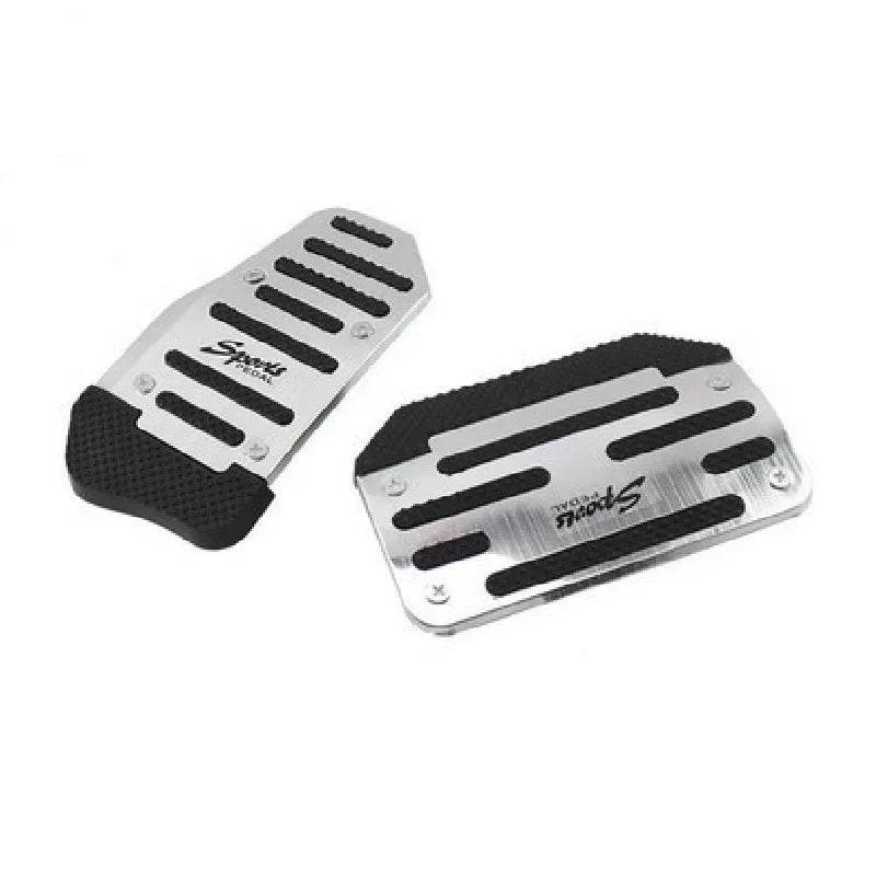 Aluminum Car non-slip Pedal Cover Set Automatic & Manual - Autoxmatch