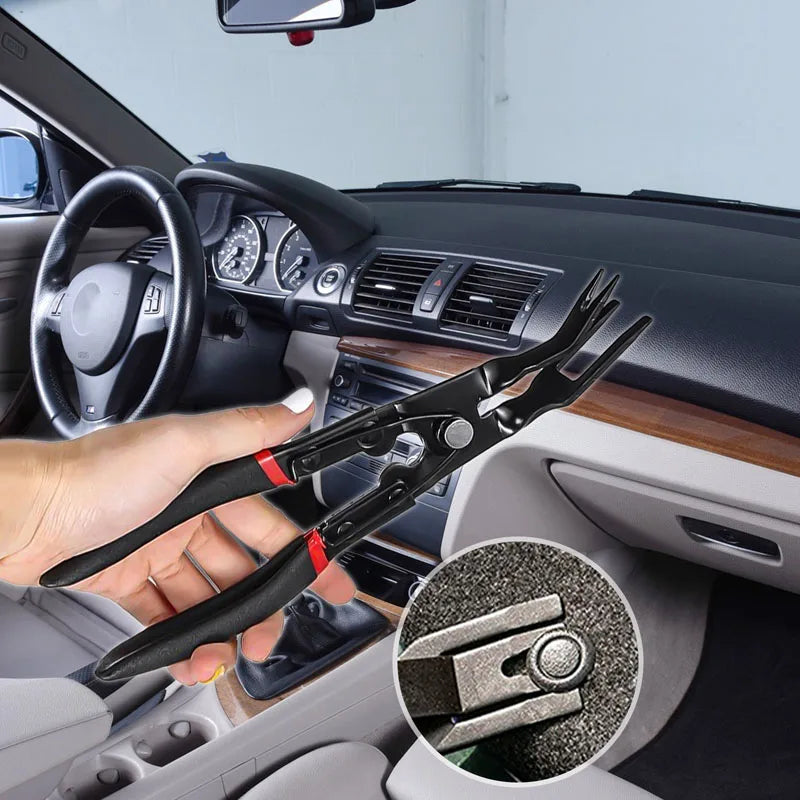 Automobile Interior Upholstery Trim Clip Remover Plier
