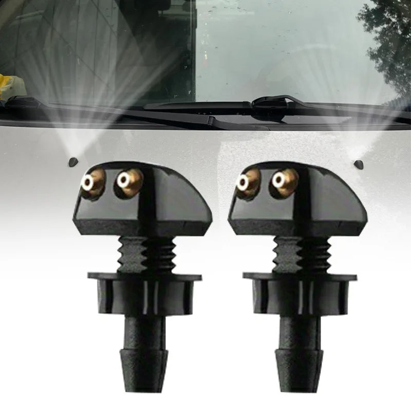 Automotive Dual-Hole Windshield Washer Nozzle - Autoxmatch