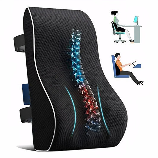 Back Pain Relief Cushion for Car, Office & Home
