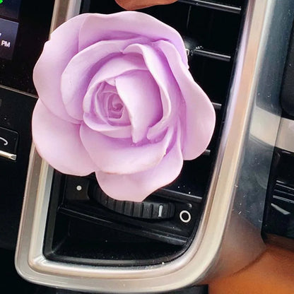 Car Pink Yellow Purple Rose Fragrance aromatherapy diffuser - Autoxmatch