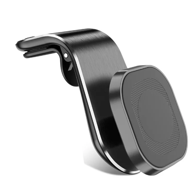 Black Air Vent Magnetic Car Phone Holder Stand