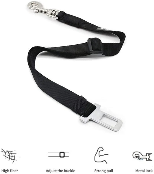 Adjustable Pet Cat Dog Car Seat Belt - Autoxmatch