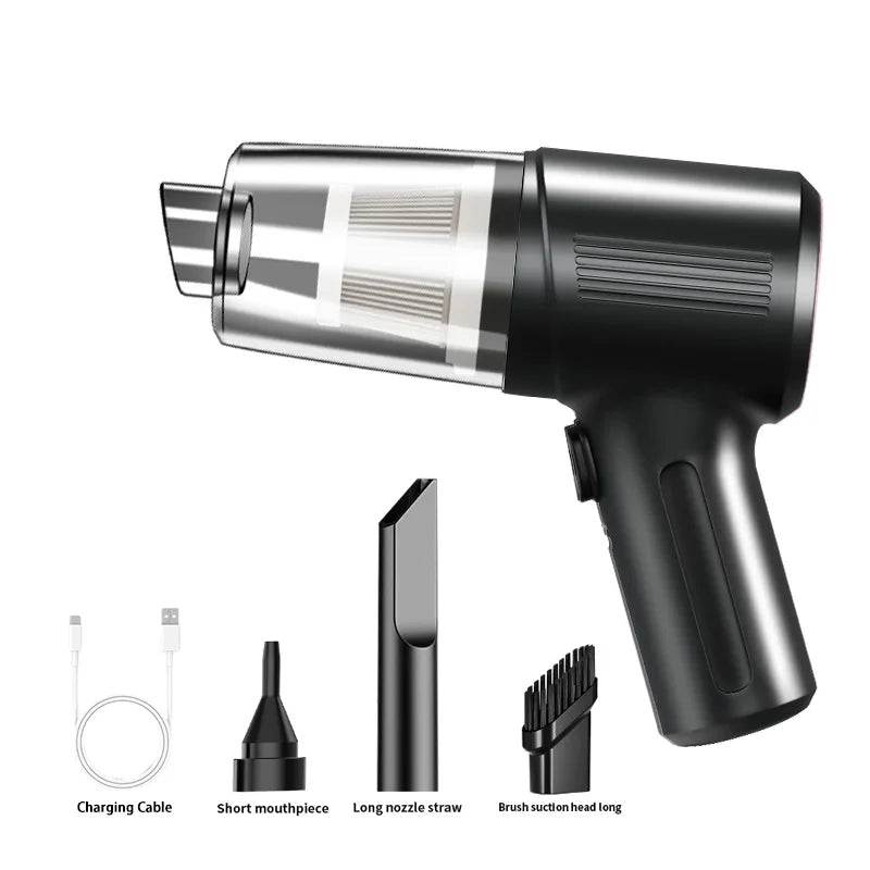 Portable Mini Wireless 2 in 1 High-power Suction and Blower Car Vacuum Cleaner - Autoxmatch