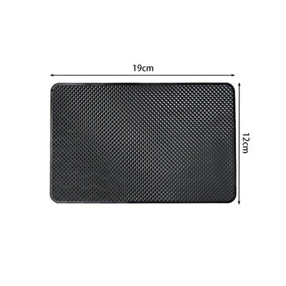 Black rectangular non slip pad car interior accessories