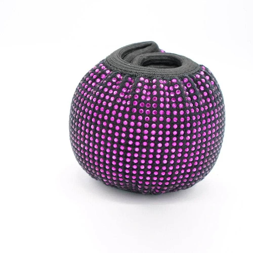 Bling Crystal Diamond Car Steering Wheel Cover - Autoxmatch