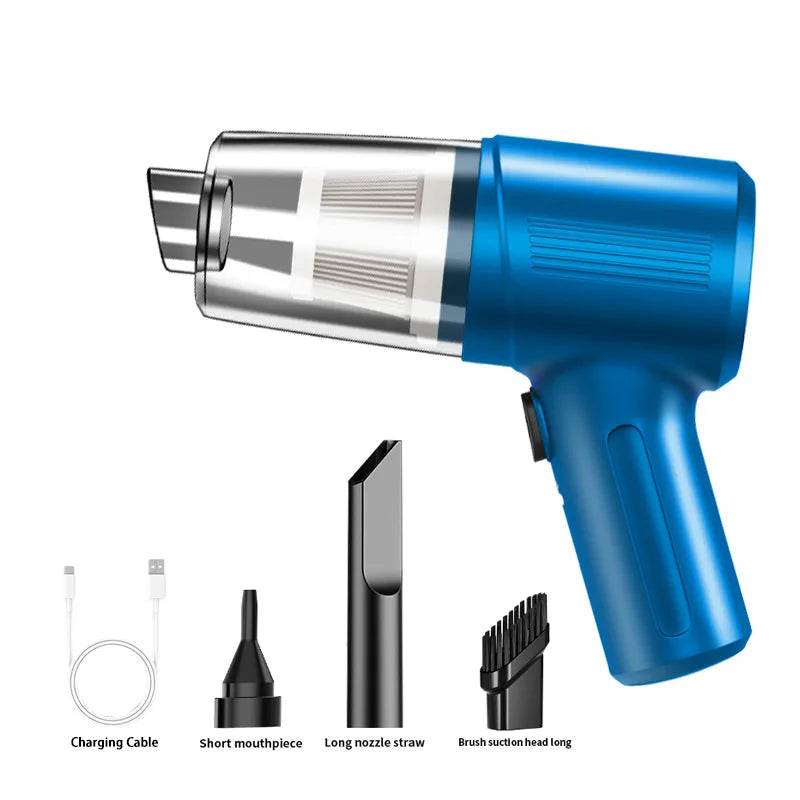 Portable Mini Wireless 2 in 1 High-power Suction and Blower Car Vacuum Cleaner - Autoxmatch