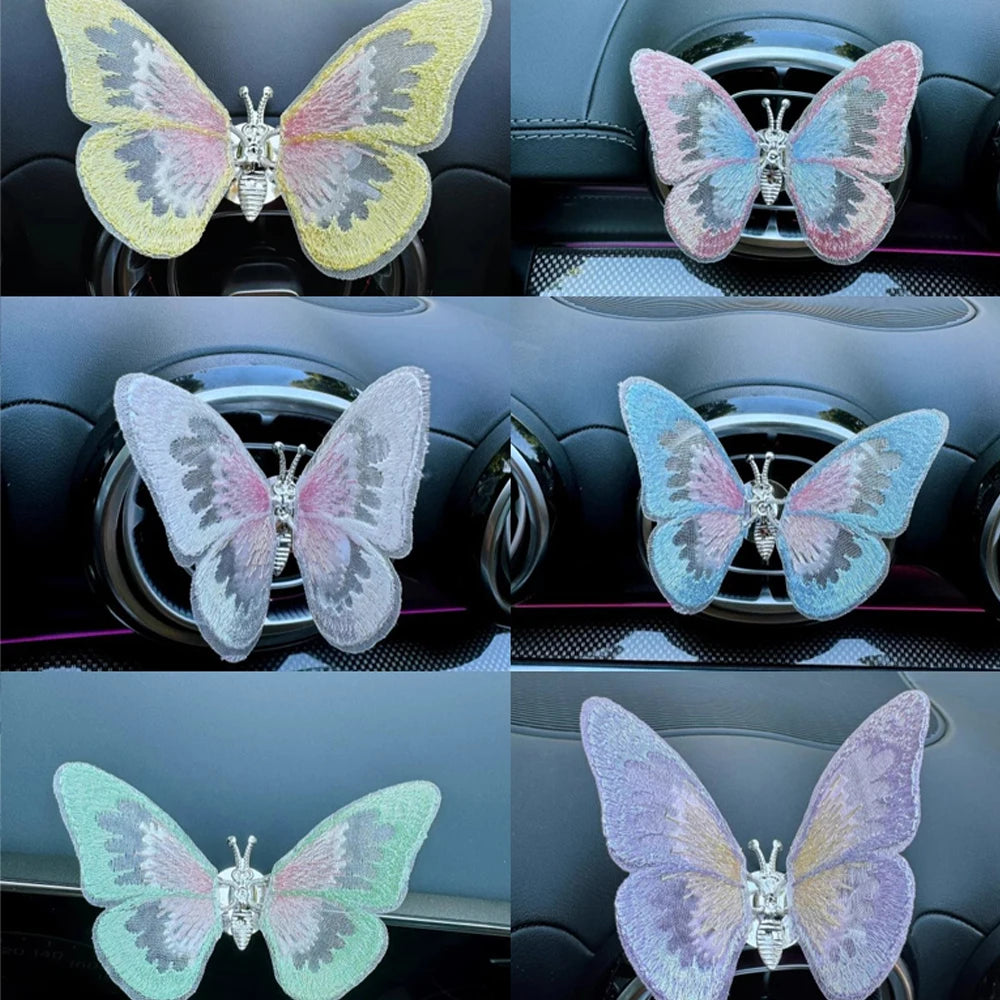 Car Flapping Wings Butterfly Ornament Decoration Accessories - Autoxmatch