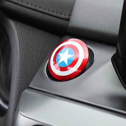 Marvel vs DC Car Ignition Start Switch Button - Autoxmatch