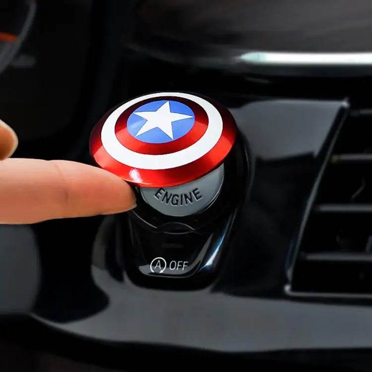 Marvel vs DC Car Ignition Start Switch Button - Autoxmatch
