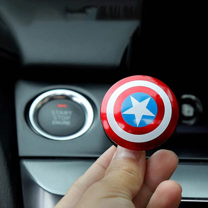 Marvel vs DC Car Ignition Start Switch Button - Autoxmatch