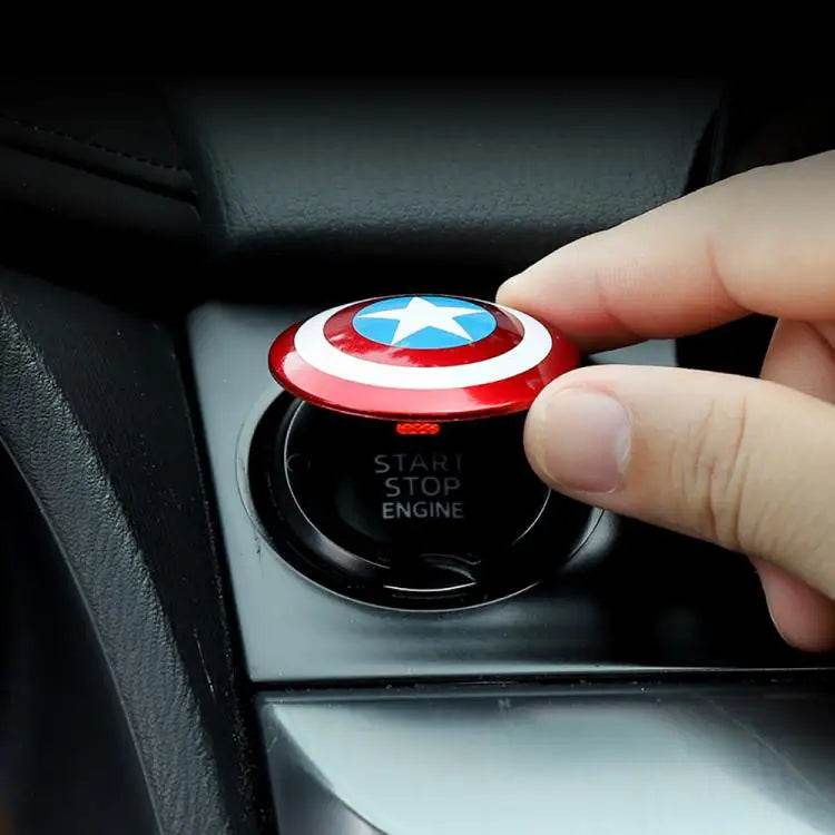 Marvel vs DC Car Ignition Start Switch Button - Autoxmatch