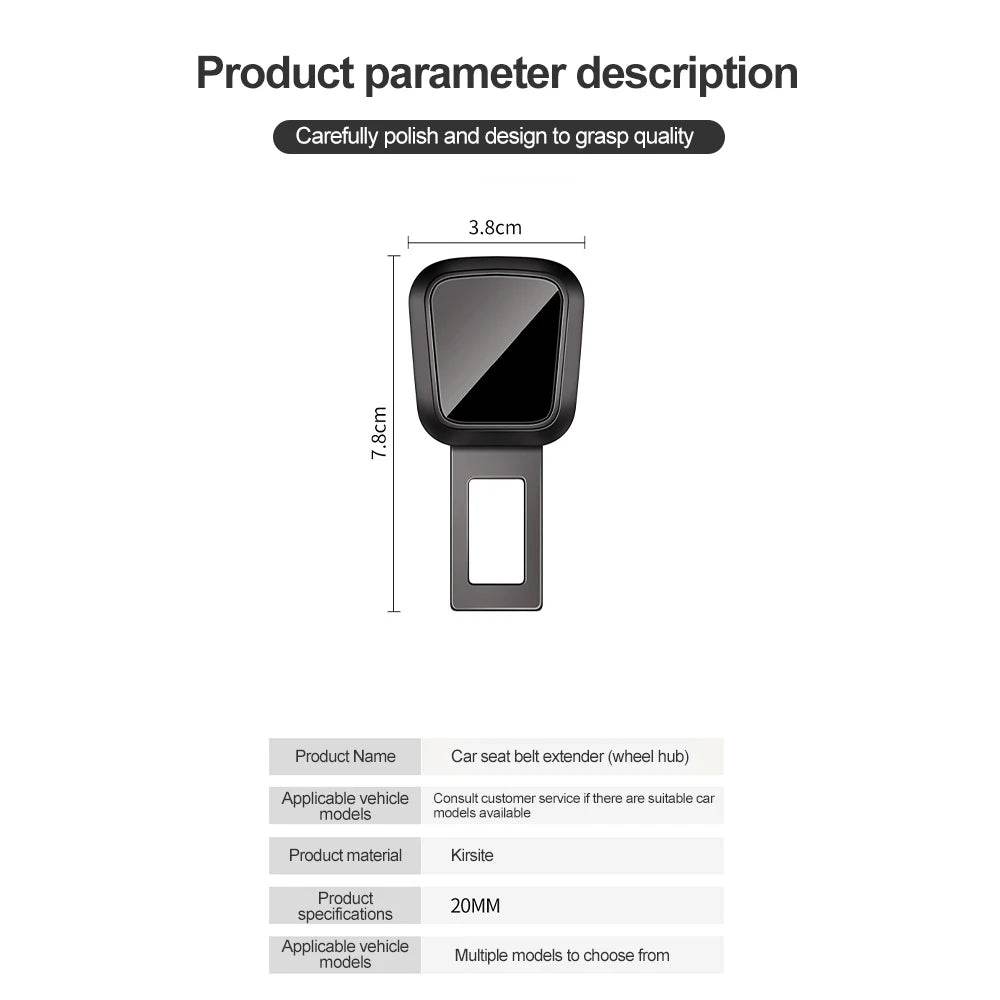 Car Adjustable Seat Belt Extension Clip - Autoxmatch