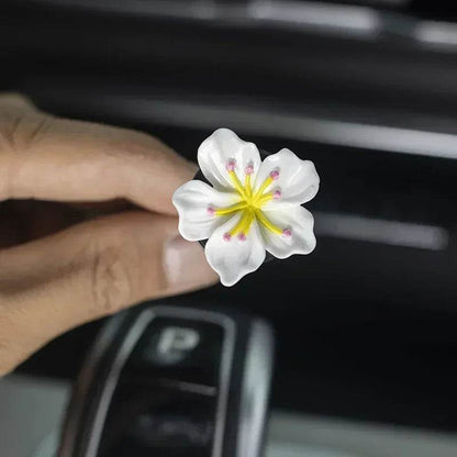 Car Beach Decoration Flower Perfume Clips Air Outlet Freshener - Autoxmatch