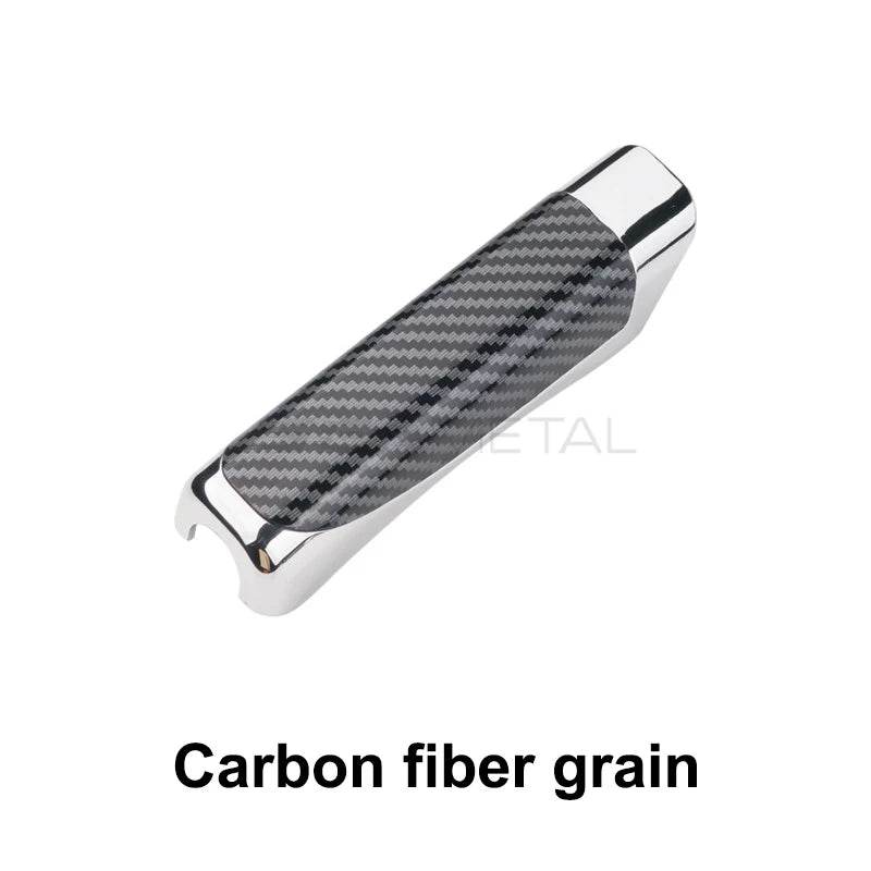 Car Carbon Fiber Handbrake Grips Protection Cover - Autoxmatch