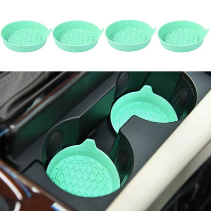 Car Cup Silicone Coaster Holder 2/4pcs - Autoxmatch