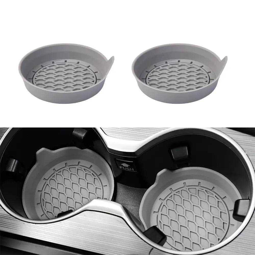 Car Cup Silicone Coaster Holder 2/4pcs - Autoxmatch