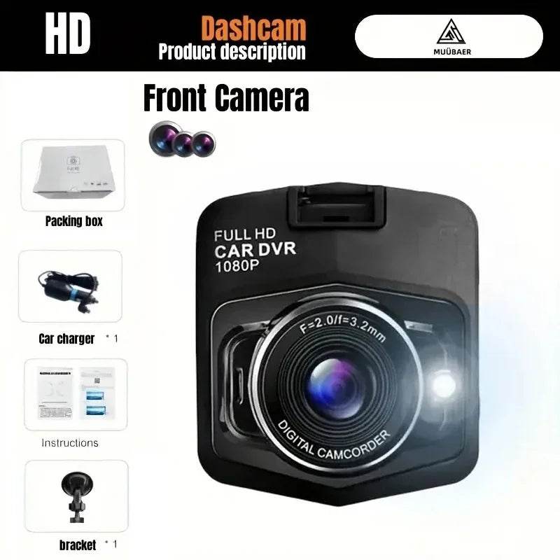 1080P Full HD Car DVR Dash Camera with 16 GB Memory Card - Autoxmatch
