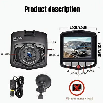 1080P Full HD Car DVR Dash Camera with 16 GB Memory Card - Autoxmatch