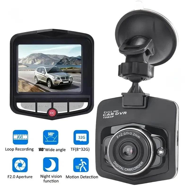 1080P Full HD Car DVR Dash Camera with 16 GB Memory Card - Autoxmatch