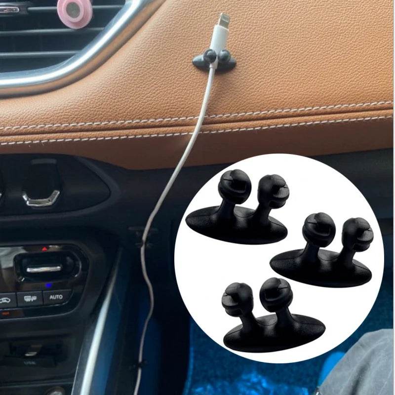 Car Dashboard Phone Charger Cable Manager Hook - Autoxmatch