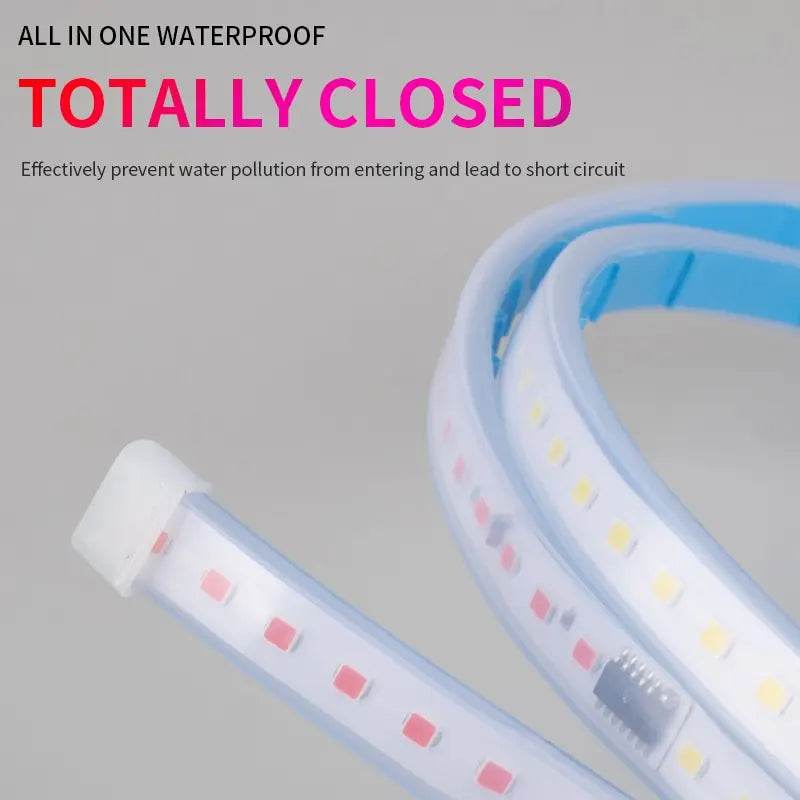 Car Door Opening LED Warning Atmosphere Light Strip 2pcs - Autoxmatch