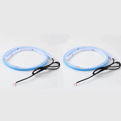 Car Door Opening LED Warning Atmosphere Light Strip 2pcs - Autoxmatch