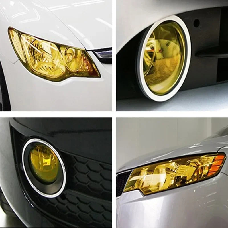 Car Light Headlight Taillight Tint Vinyl Film Sticker Wrap Cover - Autoxmatch