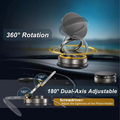 Car Phone Mount with Twist Lock Design Super Strong Suction - Autoxmatch