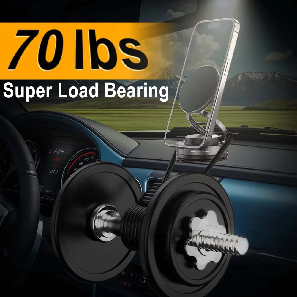 Car Phone Mount with Twist Lock Design Super Strong Suction - Autoxmatch